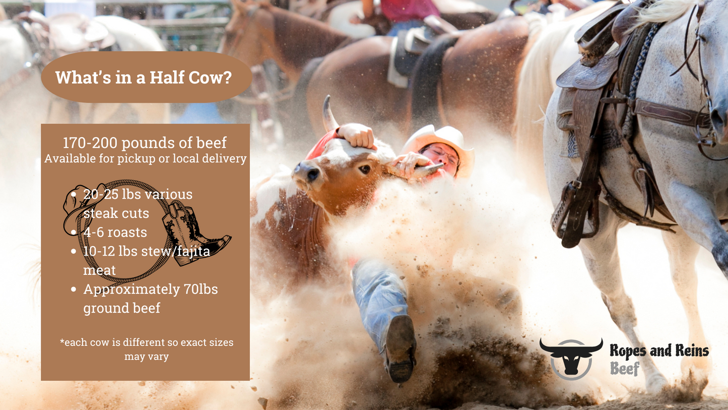 1/2 Beef Deposit